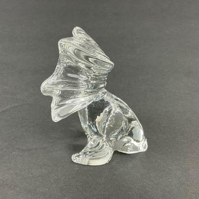 -44- GLASSWARE | Art Glass Gold Fish Figure