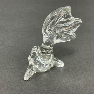 -44- GLASSWARE | Art Glass Gold Fish Figure