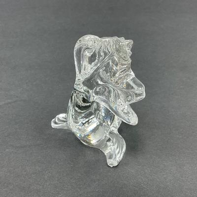 -44- GLASSWARE | Art Glass Gold Fish Figure