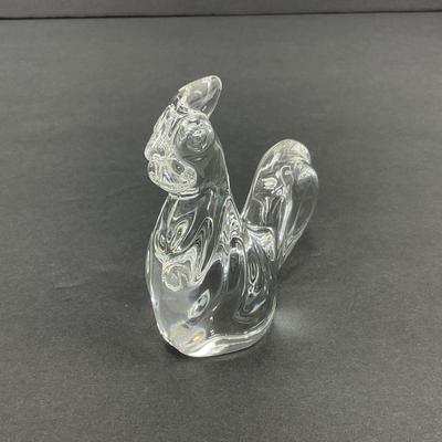 -49- VILLEROY & BOCH | Art Glass Rooster Figure | Marked