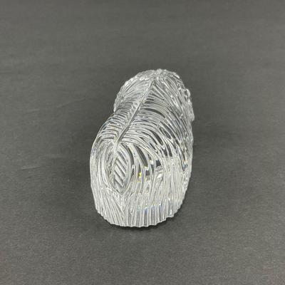 -50- WATERFORD | Crystal Ram Figure | Marked