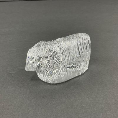 -50- WATERFORD | Crystal Ram Figure | Marked