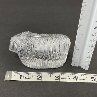 -50- WATERFORD | Crystal Ram Figure | Marked