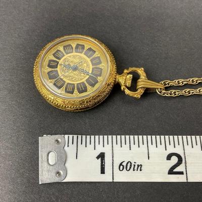 -54- WATCH | Comays 1/20 12K GF Chain & Pocket Watch
