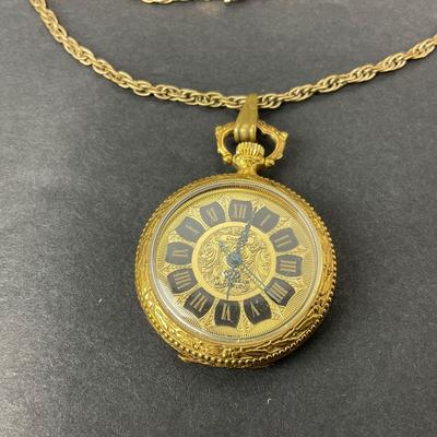 -54- WATCH | Comays 1/20 12K GF Chain & Pocket Watch