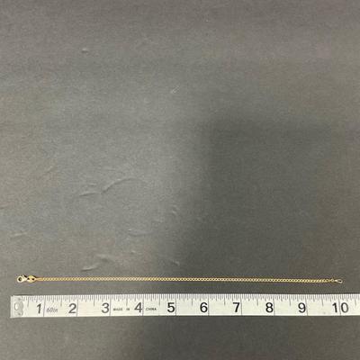 -56- GOLD | 14K Gold Bracelet Or Anklet | Marked