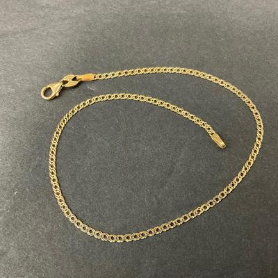 -56- GOLD | 14K Gold Bracelet Or Anklet | Marked