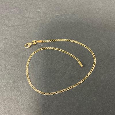 -56- GOLD | 14K Gold Bracelet Or Anklet | Marked