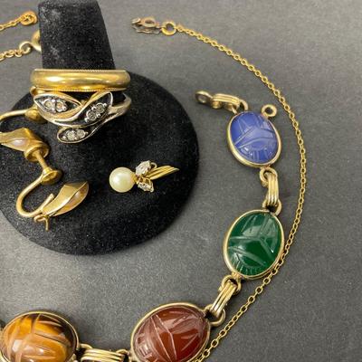 -59- GOLD FILLED | Miscellaneous Lot Of Gold Filled Pieces