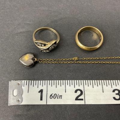-59- GOLD FILLED | Miscellaneous Lot Of Gold Filled Pieces