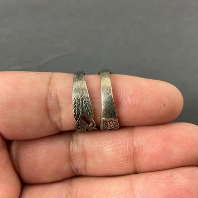 -63- SILVER | Assortment Of Sterling Silver Rings | Marked