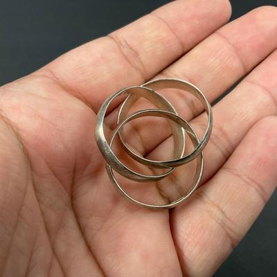 -63- SILVER | Assortment Of Sterling Silver Rings | Marked