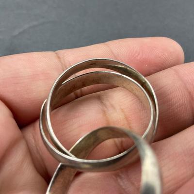 -63- SILVER | Assortment Of Sterling Silver Rings | Marked