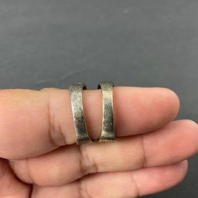 -63- SILVER | Assortment Of Sterling Silver Rings | Marked