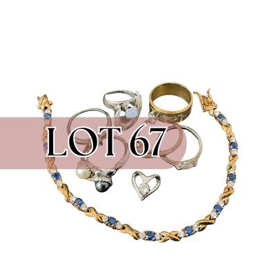 -67- COSTUME | Assortment Of Costume Jewelry