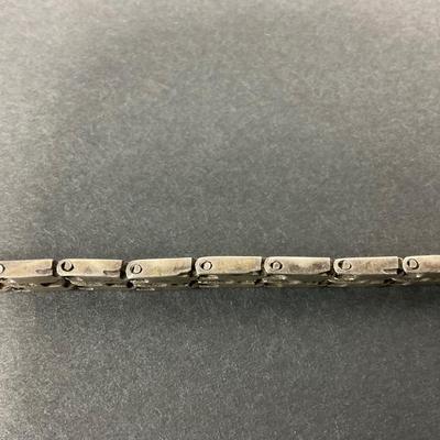 -70- COSTUME | Metal & Turquoise Type Of Stone Bracelet