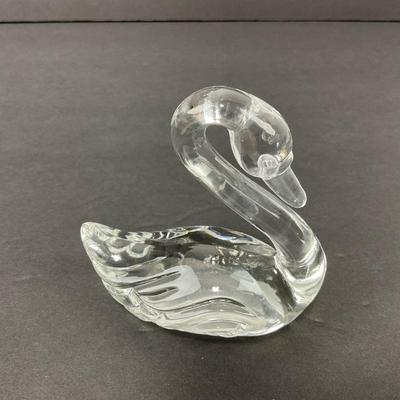 -71- FENTON | Art Glass Swan Figure | Marked
