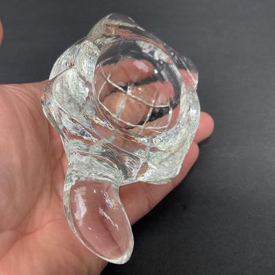 -76- GLASSWARE | Art Glass Turtle Figure