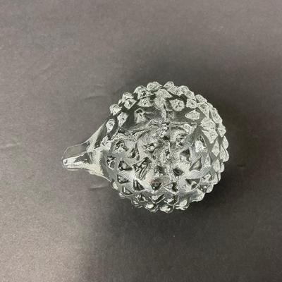 -77- PUKEBURG | Swedish Art Glass Hedgehog Or Porcupine Figure