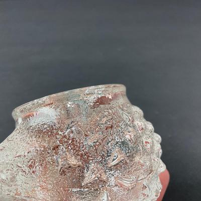 -77- PUKEBURG | Swedish Art Glass Hedgehog Or Porcupine Figure