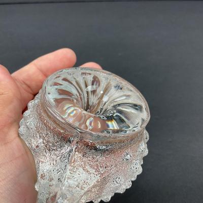 -77- PUKEBURG | Swedish Art Glass Hedgehog Or Porcupine Figure
