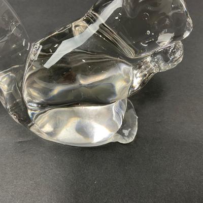 -78- VIKING | New Martinsville Art Glass Squirrel Figure