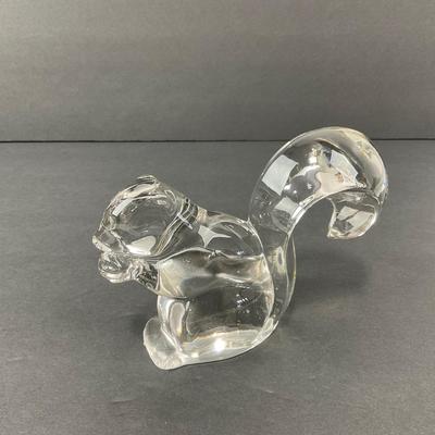 -78- VIKING | New Martinsville Art Glass Squirrel Figure