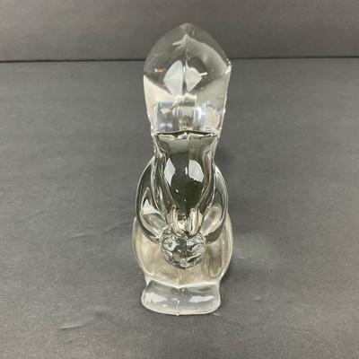 -78- VIKING | New Martinsville Art Glass Squirrel Figure
