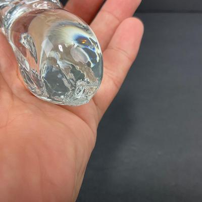 -79- GLASSWARE | Art Glass Deer Figure | Damage
