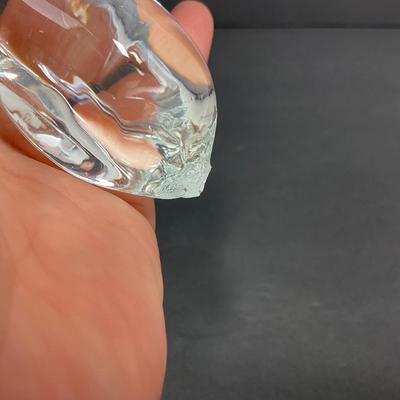 -79- GLASSWARE | Art Glass Deer Figure | Damage