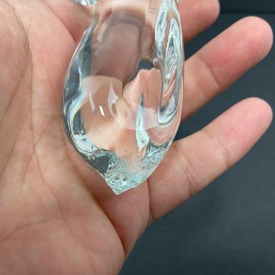 -79- GLASSWARE | Art Glass Deer Figure | Damage