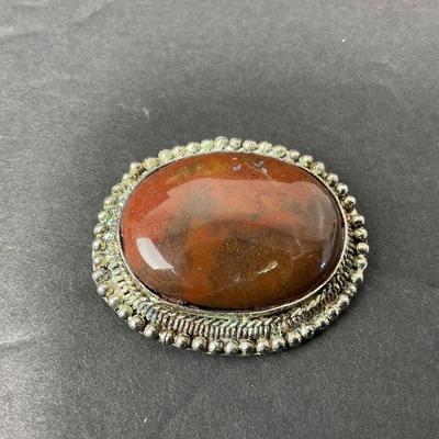 -81- JEWELRY | Polished Stones Bracelet, Pendant, & Bracelet Piece