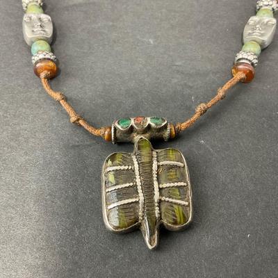 -85- JEWELRY | Polished Stone Necklaces