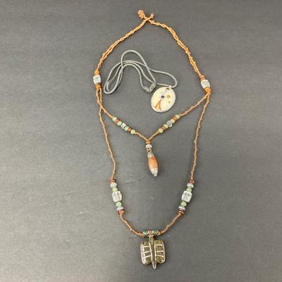 -85- JEWELRY | Polished Stone Necklaces