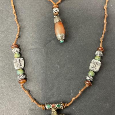 -85- JEWELRY | Polished Stone Necklaces
