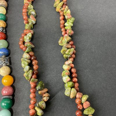 -86- JEWELRY | Unique Stone Beaded Necklaces