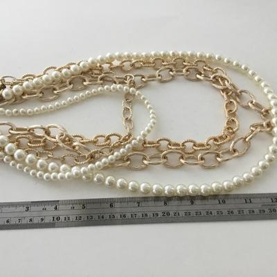 Beautiful multi layer statement necklace