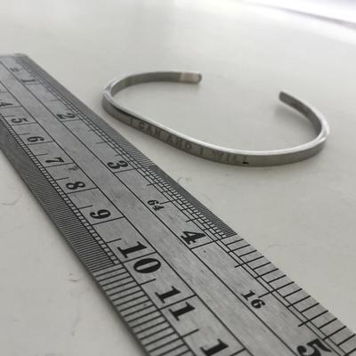 I can and I will cuff bracelet