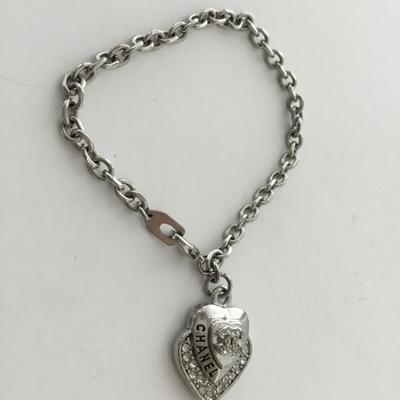 Chanel marked fashion heart bracelet