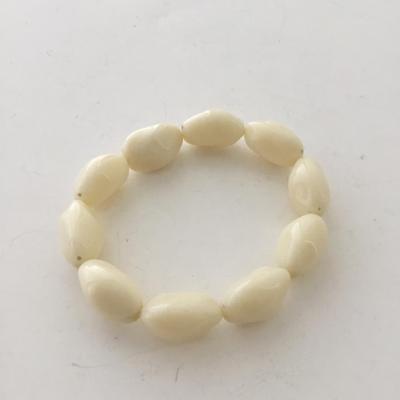 Faux beaded stretchy fashion bracelet