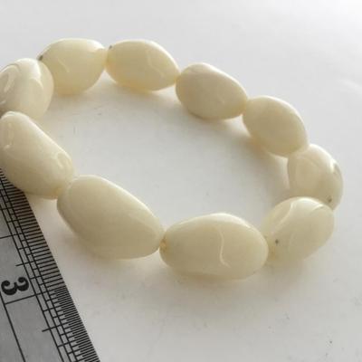 Faux beaded stretchy fashion bracelet