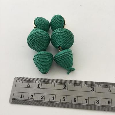Sugarfix green statement earrings