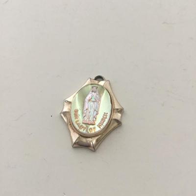 Germany marked vintage necklace pendant