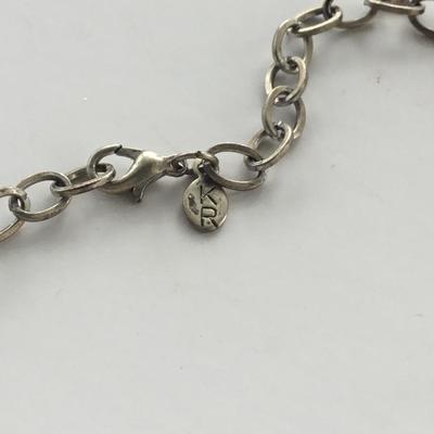 KR marked beautiful unique necklace