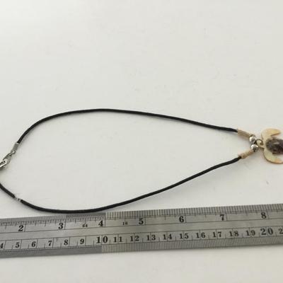 Turtle unmarked fashion necklace