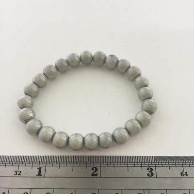 Unique beaded stretchy bracelet