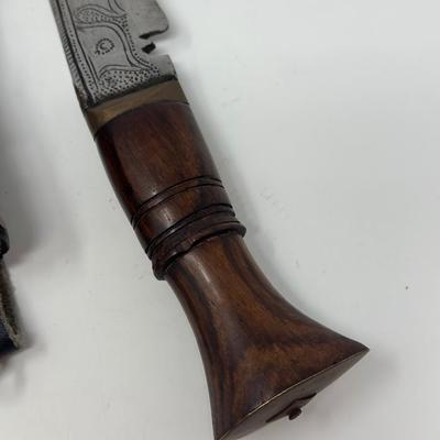 19th C Gurkha Kukri Knife Nepalese Origin