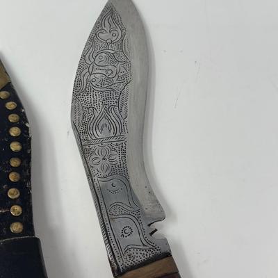 19th C Gurkha Kukri Knife Nepalese Origin