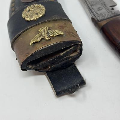 19th C Gurkha Kukri Knife Nepalese Origin