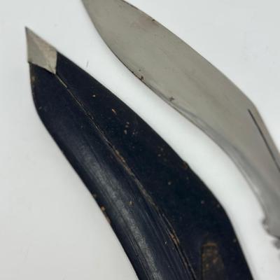 Vintage India Kukri Gurkha Bolo Machete Survival Knife